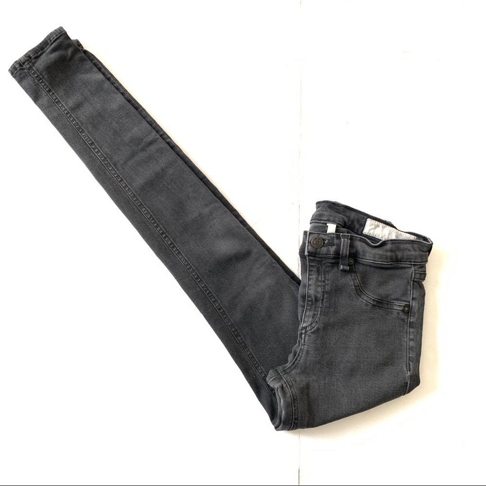 Rag & Bone Black Wash Moro Skinny Jean